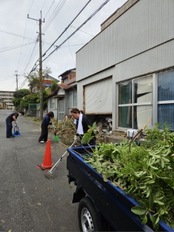 除草作業（就労体験②）